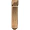 Ekena Millwork Thorton Arts and Crafts Rough Sawn Bracket w/ Offset Brace, Western Red Cedar, 8"W x 26"D x 38"H BKT0806X26X38THR03RWR - alternate 3